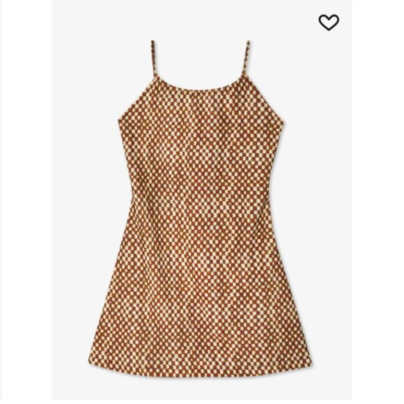 NWT ERL Plaid Print Halter Dress, size XS - Picture 1 of 5